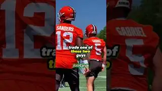 Cris Carter on BROWNS TRADING SHEDEUR SANDERS & Dillion Gabriel 🤯 🏈 #shorts #nfl #football