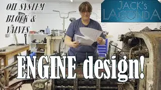 018 Jack&rsquo;s vintage pre war 3 Litre Lagonda car restoration. Engine design, oil system, and valves
