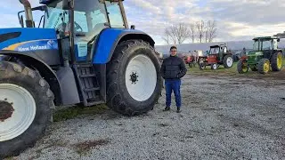 La un  t&acirc;rg de tractoare și utilaje agricole din Panic județul Sălaj