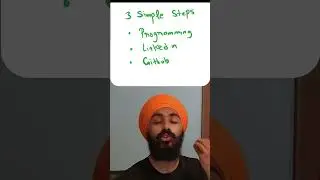 3 Simple Steps 🪜 #programming #computerscience #students