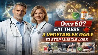Over 60? Eat These 3 Vegetables Daily to Stop Muscle Loss | how to stop muscle loss