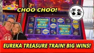 Игровой автомат &laquo;Поезд сокровищ Эврики&raquo; с бонусом &laquo;Чу-чу&raquo;! #theslotcats #winningonslots