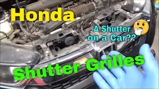 Системы решеток Honda Shutter