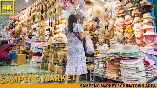 Sampheng lane Market Area / Shopping &Street food