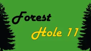 Golf With Friends HOLE IN ONE tutorial: Forest Hole #11
