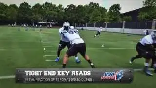 Carolina Panthers tight end key reads: Defensive ends