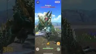 Kushala Daora SS vs Zinogre. #mhnow #gaming #monsterhunter #mobliegameplay #games #zinogre