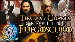 ⚔️ La Tercera y Cuarta Rebelión Fuegoscuro 🔥 | Dinastía Targaryen