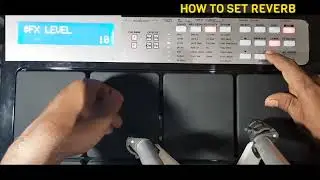 ROLAND SPD 20X HIDDEN FEATURES | PART 12 | How To Set Reverb in Roland Spd 20x | Reverb Function