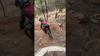 Double black Diamond sleep tight at @SpiderMountain with big drop option.  #mtb