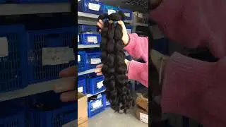 🔥🔥New Arrival 22inch loose wave blue band hair  #bundles #wigsfactory