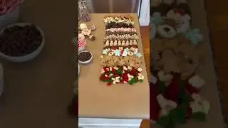 HOLIDAY HOT CHOCOLATE BAR   with a different hot chocolate flavor + toppings for everyone! List of i
