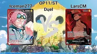[OP11] Koby (OP11) vs. Luffy (EB02) – 5Face Training Session – One Piece TCG Gameplay