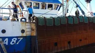 Trawler leaving Kirkcudbright