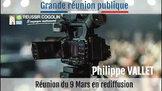 R&eacute;union Publique - R&eacute;ussir Cogolin - Rediffusion