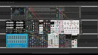 Polysequence melodic patch in VCV Rack