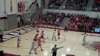 Knox Redskins 70 @ Winamac Warriors 60 in Opening Round of Winamac Sectional #34