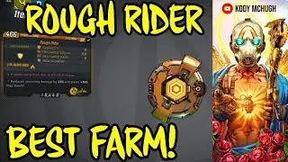 ROUGH RIDER BORDERLANDS 3 Legendary Guide! (Crazy Health Buff)