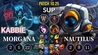 SB Kabbie Morgana vs Nautilus Sup - KR Patch 10.25