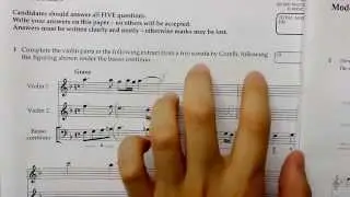 #應試方法(1)~先易後難#ABRSM G.8 Theory(八級樂理),Part1.Trio sonata