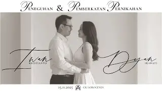 IBADAH PENEGUHAN & PEMBERKATAN PERNIKAHAN GKI SOROGENEN - 15 November 2025