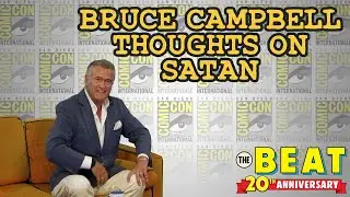 Bruce Campbell Shares His Thoughts On Satan! | Con Daily SDCC '24 | San Diego Comic-Con