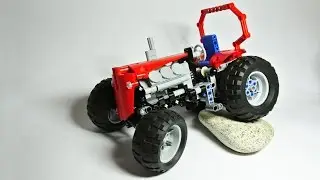 Lego Technic Tractor (MOC)