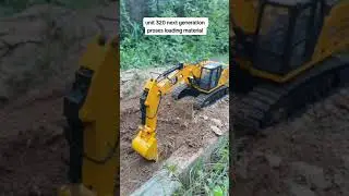 RC excavator toys caterpillar #caterpillarcatexcavatorworking #automobile #excavator   #shorts