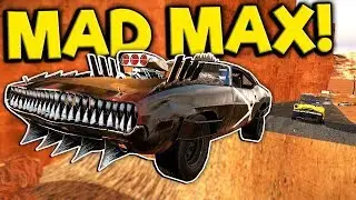 Racing & Crashing The New Mad Max Car! - Wreckfest Update Gameplay
