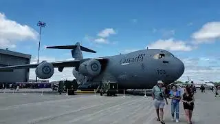 Quinte International Airshow CFB Trenton 2024 Airplane Flybys Part 1.