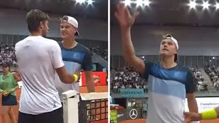 Madrid Open star retires from opening match days after lifting trophy in Barcelona