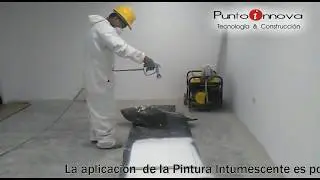 PUNTOINNOVA  Aplicaci&oacute;n de  Pintura intumescente