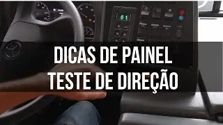 Dicas de painel, para teste pr&aacute;tico em &ocirc;nibus.