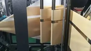 How to make a window craft paper stand up bag