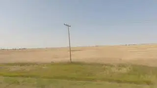 Driving to WEYBURN Saskatchewan Canada - Life in The Prairies / Countryside.