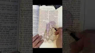 Scripture Art & Bible Journaling - Obedience