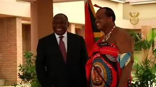 President Cyril Ramaphosa concludes his Working Visit to the Kingdom of eSwatini