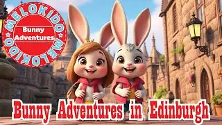 Bunny Adventures in Edinburgh | Nursery Rhymes | Kids Songs | Baby Dance | Children music