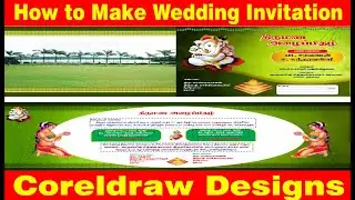 How to make Wedding Invitation in Coreldraw