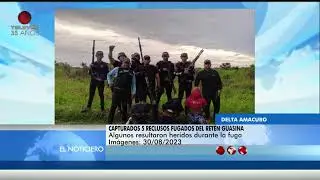 Grupo de reclusos fue recapturado por la policía de Delta Amacuro