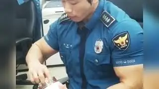 Korean Cop Jacked MF Beast | Simply Gymmotivation