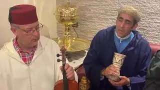 قصيدة الادريسية من اداء المقدم عبد العالي لمرابط صحبة أفراد جوق المرحوم الحاج الحسين التولالي