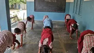 Yoga day in school || 21 June 2025 #yoga#yogaday