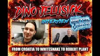 Dino Jelusick Interview- Joining Whitesnake, Replacing Coverdale? Show w/ Robert Plant, Solo Albums