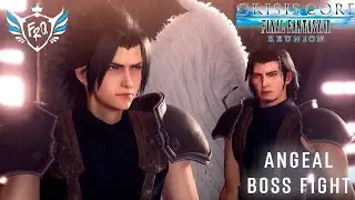 Crisis Core: FFVII - Reunion | Angeal Boss | Hard Mode | PS5 Gameplay