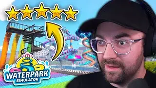 My Park is OFFICIALLY 5 Stars! | Waterpark Simulator