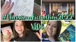 CHRISTIAN FICTIOTHON READING VLOG - GREAT READS, UNHAULING, SHELF TOUR & MORE
