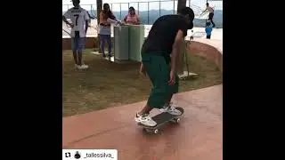 Tales Silva 💥big spin back tail + nollie 270 back tail ⚔️ #repost Practice 💥🔥#shorts#shots#shot