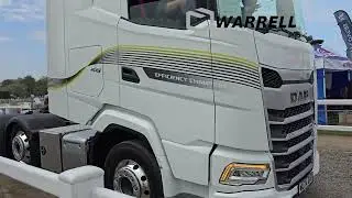 DAF TRUCKS in the Arena at Truckfest Shepton Mallet 2024 featuring Warrell Richards Lockers