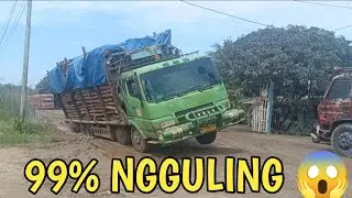 Jalan lintas menggala mahato memperhatinkan